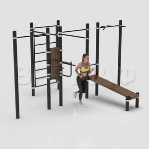 Уличное спортивное оборудование ВРГ МАФ Нижний Новгород малые архитектурные формы Проект воркаут площадка СК-022 арт. 16143 Нижний Новгород малые архитектурные формы
